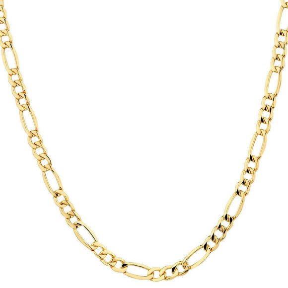 Jewelry - 18k Gold Figaro Chain Necklace 22in Men’s Women's